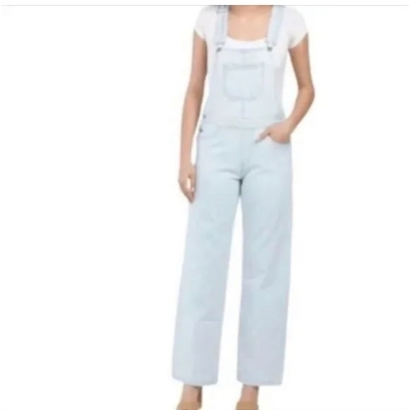 Avec Les Filles | Light Wash Overalls Size 28 - Picture 1 of 10